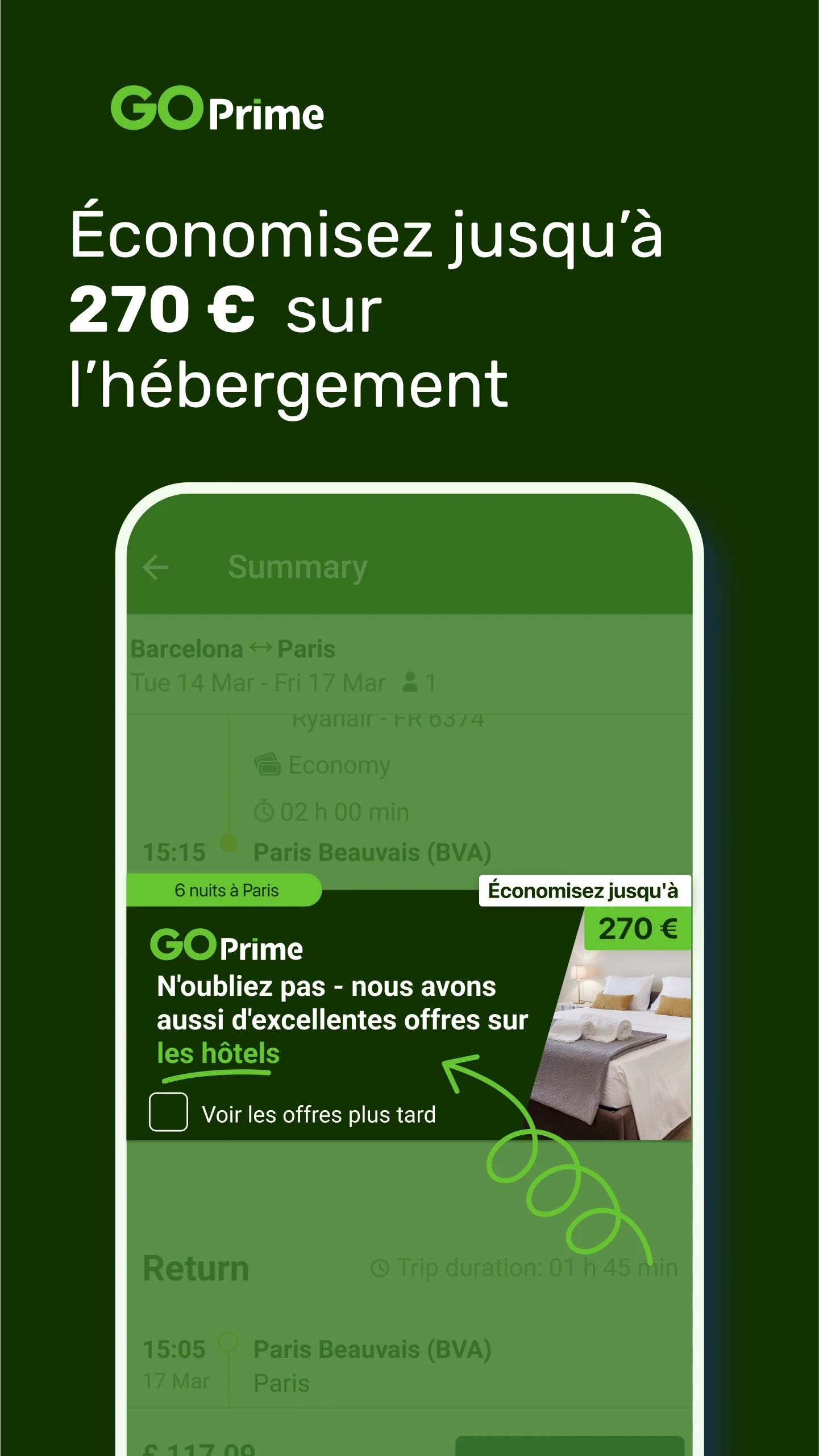 Go Voyages: Vols et Hôtels screenshot